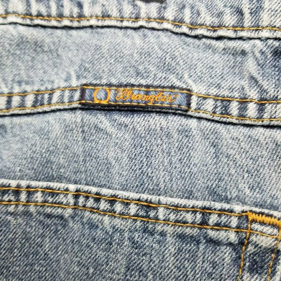 Wrangler Jeans Womens 15 Medium Wash Cotton MId Rise Shaping Bootcut - Picture 13 of 16